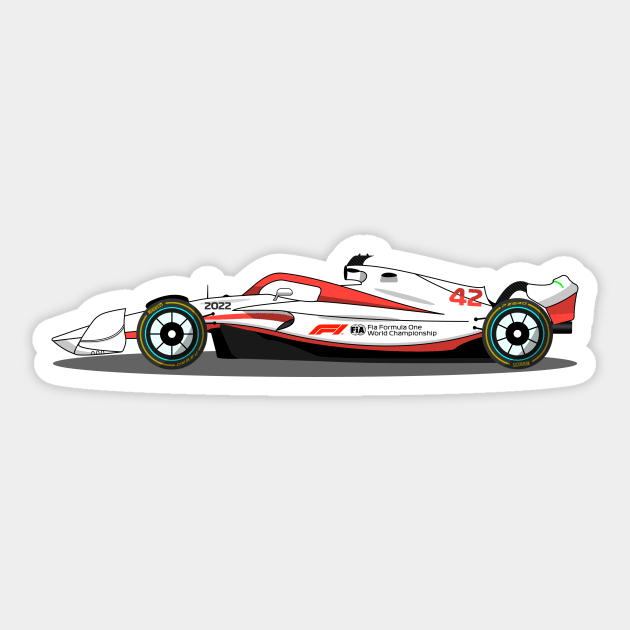 F1 2022 Official Car Sticker by RACHIDI